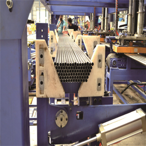 Линия для упаковки в штабелирование стальных труб с электромагнитным управлением